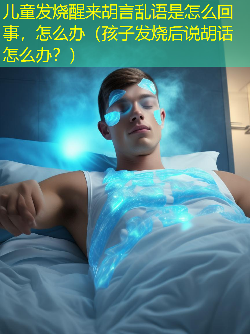 儿童发烧醒来胡言乱语是怎么回事，怎么办（孩子发烧后说胡话怎么办？）