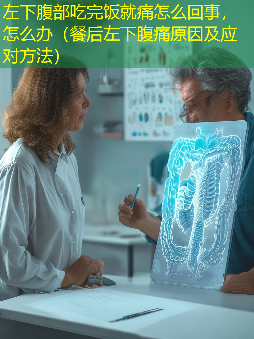 左下腹部吃完饭就痛怎么回事，怎么办（餐后左下腹痛原因及应对方法）